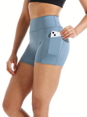 High Waist Quick Drying Tight Shorts Yoga Shorts Women's Activewear