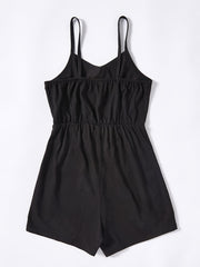 Leopard Butterfly Print Cami Jumpsuit for Summer