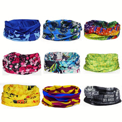 Pattern Face Mask For Fishing Cycling