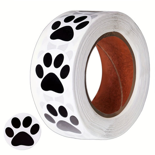 500pcs Dog Paw Stickers Animal Wall Stickers