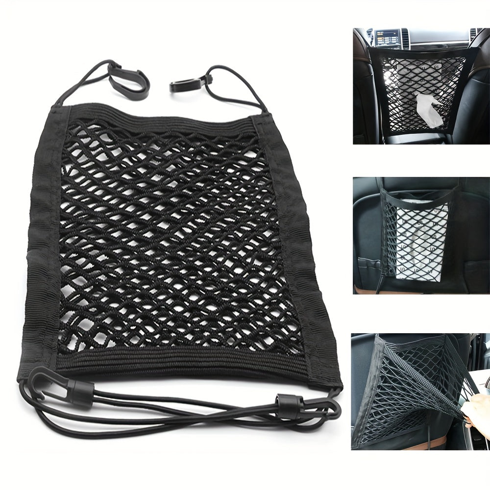 Car Seat Storage Net Pocket Double layer Retaining Net Car Accessories