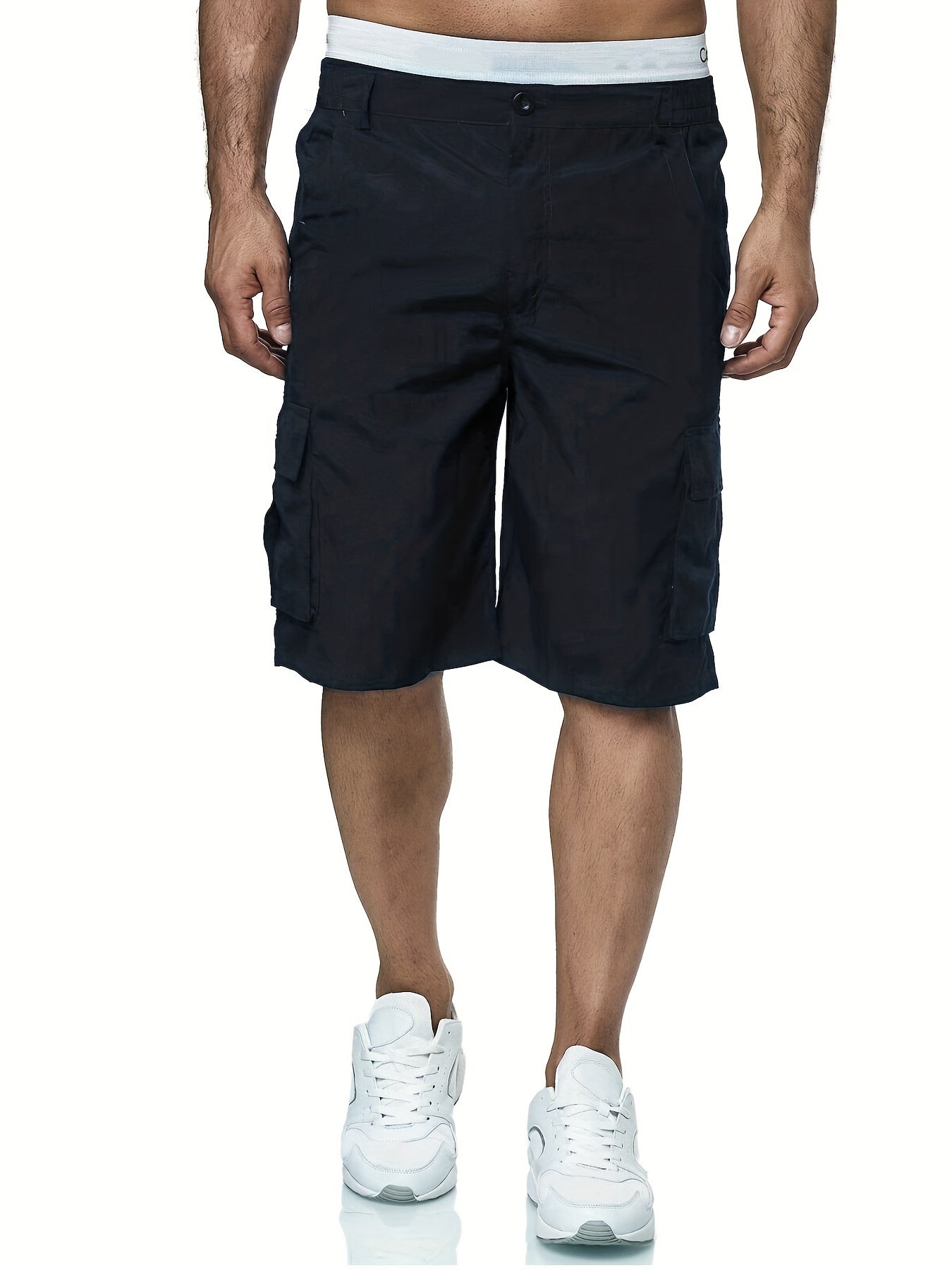 Men's Casual Cargo Shorts Loose Fit for Summer Outdoor