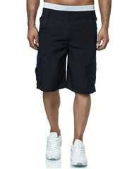 Men's Casual Cargo Shorts Loose Fit for Summer Outdoor