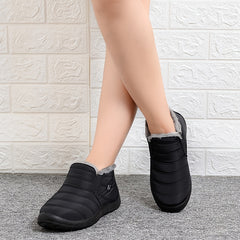 Women's Waterproof Fleece Ankle Boots