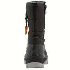Boys' High Top Snow Boots Warm Cozy Non-slip Boots Plush Comfy Outdoor Hiking
