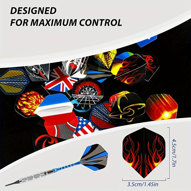 90pcs Dart Wings Set Replacement Dart Accessories Parts