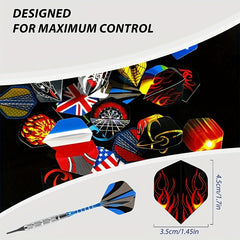 90pcs Dart Wings Set Replacement Dart Accessories Parts