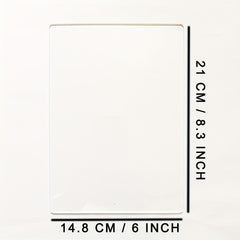 Acrylic Handle for Gel Plate Fixing, Flip Press, Transfer