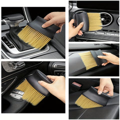 Car Dust Brush Air Conditioner Interior Cleaning Soft Bristle Dust Removal