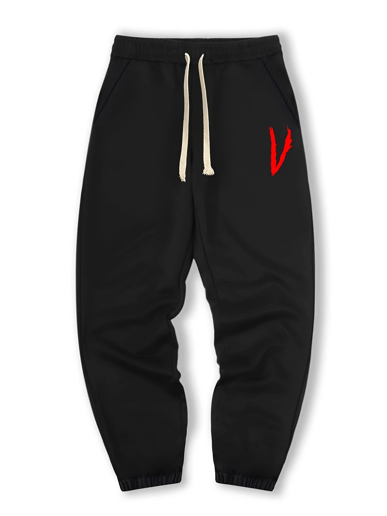 Graphic Print Men's Street Style Loose Fit Sweatpants