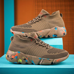Men's Slip on Sneakers Breathable Athletic Shoes