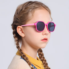 Girls Casual Vintage Sunglasses for Outdoor Eye Protection