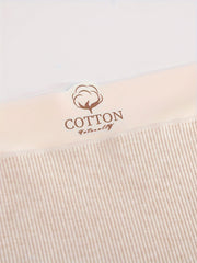 3pc High Waist Stretchy Panties Letter Print Breathable Briefs