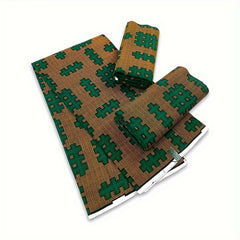 Latest African Wax Prints Fabrics Ankara Style Soft Cotton Pagne Dress