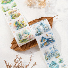 Small Fresh Garden Landscape Washi Special Tape Sticker