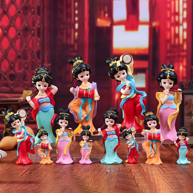 Dunhuang Flying Ancient Style Resin Figures