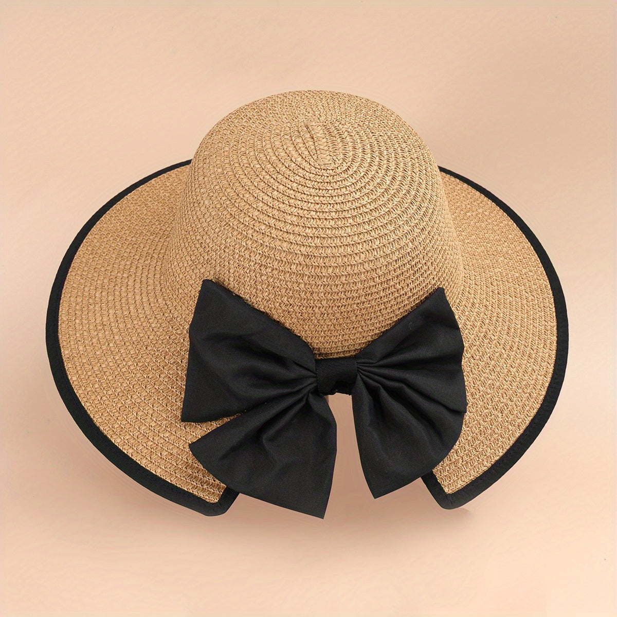 Seaside Beach Hat Foldable Straw Sun Hat