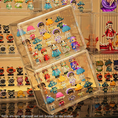 Handheld Storage Box Blind Box Display Rack Doll Acrylic Display Box