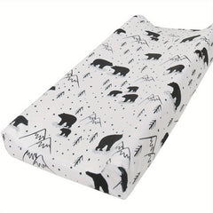 Baby Fitted Sheet Soft Plush Diaper Changing Pad Cover