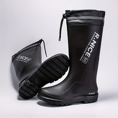 Men's Waterproof Rain Boots Lightweight Garden Shoes