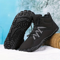 Women's Plush Lined Hiking Boots Winter Warm Ankle Boots