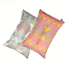 Ethnic Style Inflatable Pillow for Camping and Travel