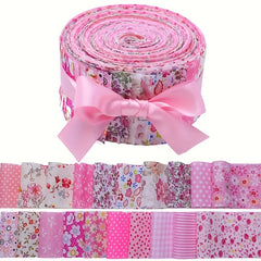 40pcs Floral Printed Quilting Fabric Cotton Craft DIY Handmade Doll Clothes