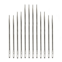 Stainless Steel Sewing Needles Set with Side Hole, Household Sewing Supplies