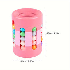 Magic Bean Puzzle and Spinner Pen Holder Cube Toy