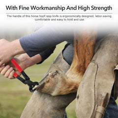 Professional Horse Farrier Hoof Trimmer Kit for Equine Care