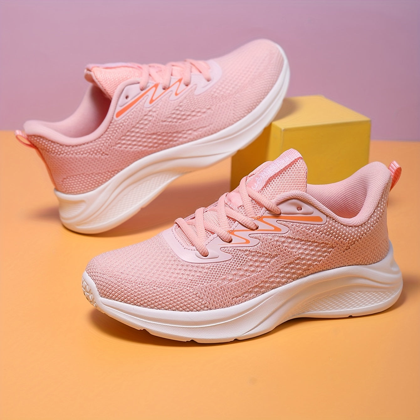 Soft Comfortable Shock Absorption Running Shoes Casual Versatile