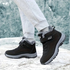 Women's Thermal Snow Boots with Hook & Loop Fastener