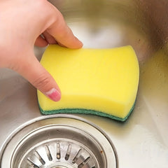 5pcs/10pcs Dishwashing Sponge Brush Home Kitchen Cleaning Non Scratch Durable