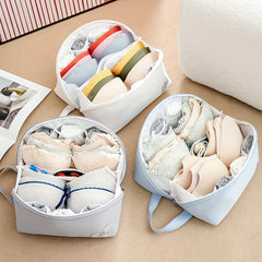 Bra & Panty Storage Bag Organizer Portable Zipper Underwear Storage Bag