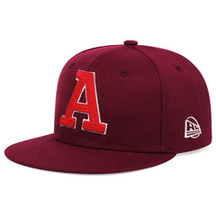 Men College Letter Baseball Cap