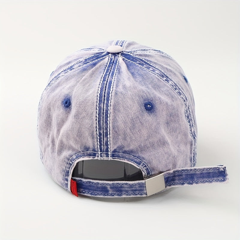 Cotton Baseball Cap Outdoor Sun Shade Soft Top Hat