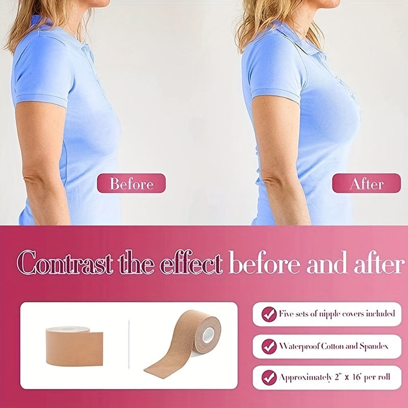 Invisible Breast Lift Tape Breathable Disposable Lifting Tape