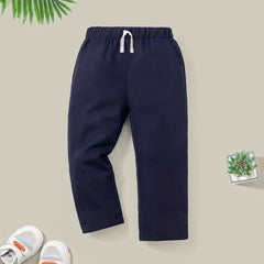 Boys Casual Soft Comfortable Long Pants For Spring And Autumn