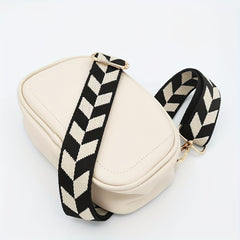 Geometric Pattern Bag Strap Wide Shoulder Replacement