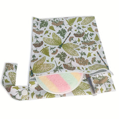 4pcs Wet Bags Reusable Zippered Pocket Cloth Diaper Wet Dry Bags