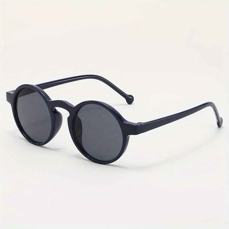Retro Round Frame Sunglasses for Girls