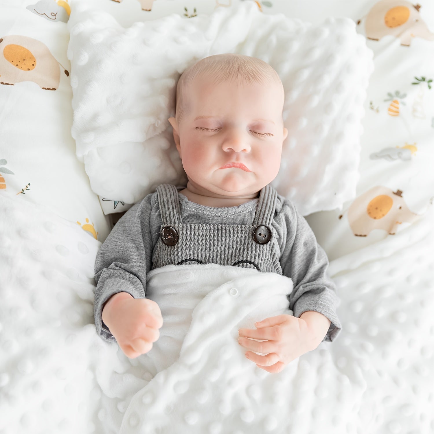 Realistic Newborn Soft Vinyl Baby Dolls Toy For Kids Age 3