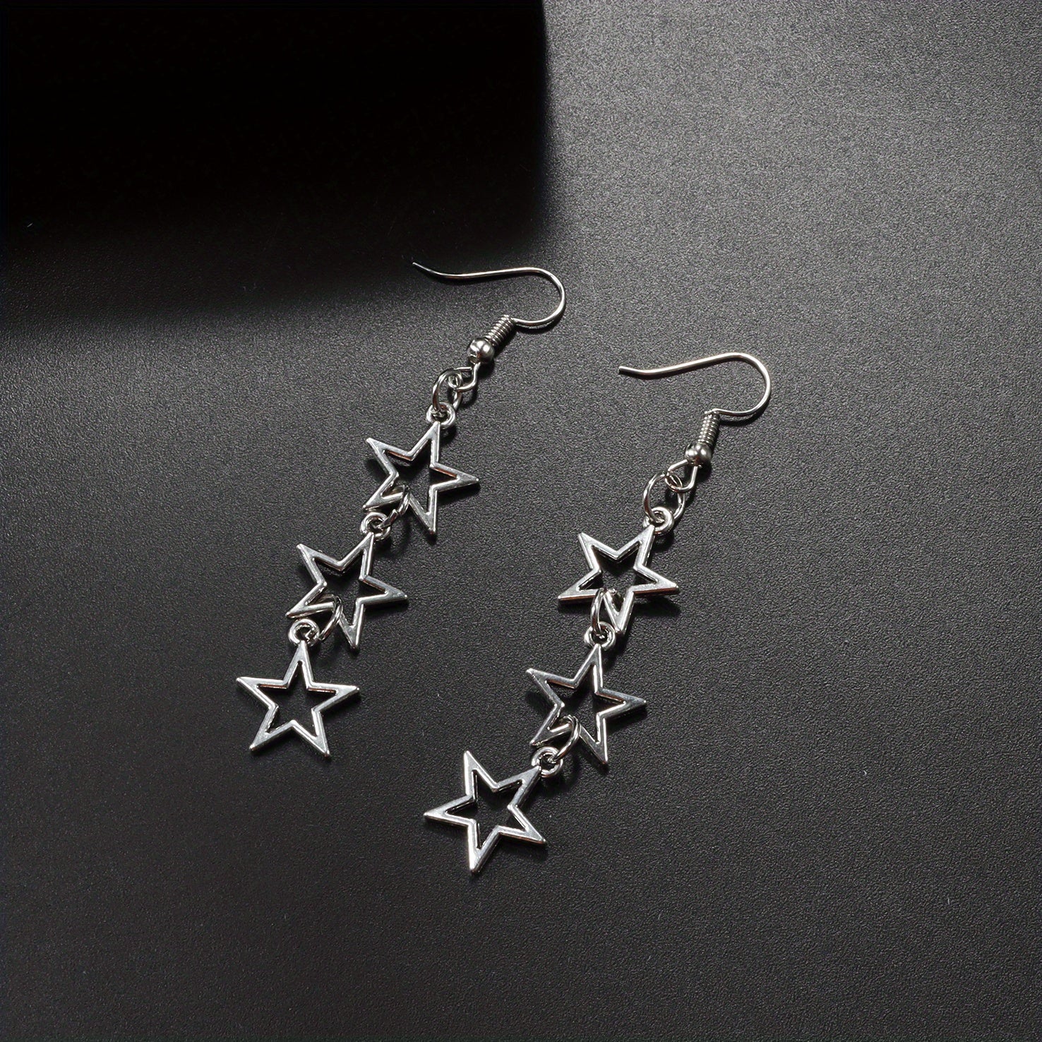 Minimalist Star Tassel Earrings Holiday Birthday Gift For Girls