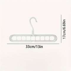 9 Hole Portable Travel Clothes Hanger
