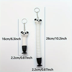 6pcs Wildlife Hanging Set Toys: Lion Giraffe Panda Bear Hippo