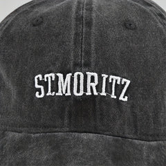 ST MORITZ Embroidered Baseball Cap Curved Brim Hat