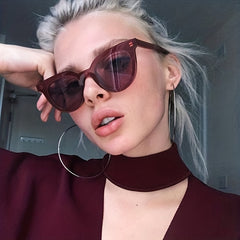 Cat Eye Sunglasses UV400 Shades Spring Hinge