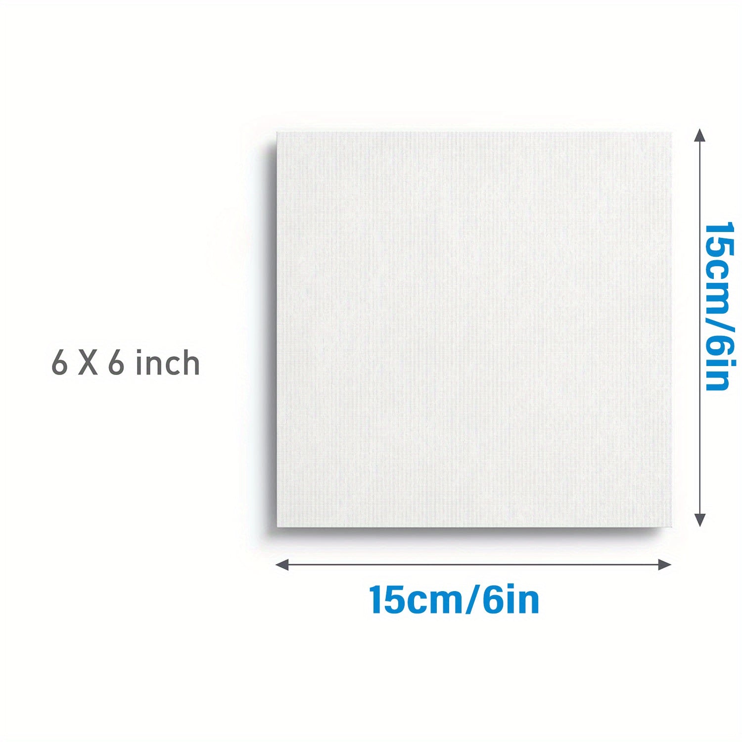 1pc 100% Cotton Art Panels for Acrylic & Watercolor Paint 20x25 cm Canvas Board