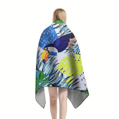 Fashionable Printed Microfiber Beach Towel - Quick Drying Sports Towel