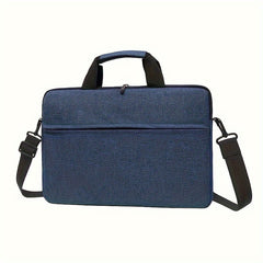 Slim Laptop Shoulder Bag for Women with Strap